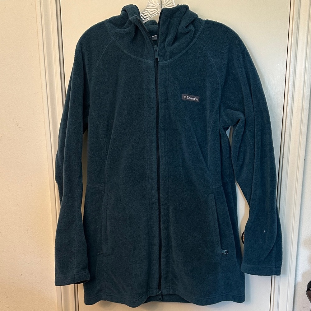 Columbia Women’s Benton Long Fleece- Dark Blue (turquoise)
